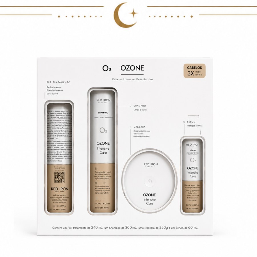 Kit Ozone Intensive Care 4 Passos
